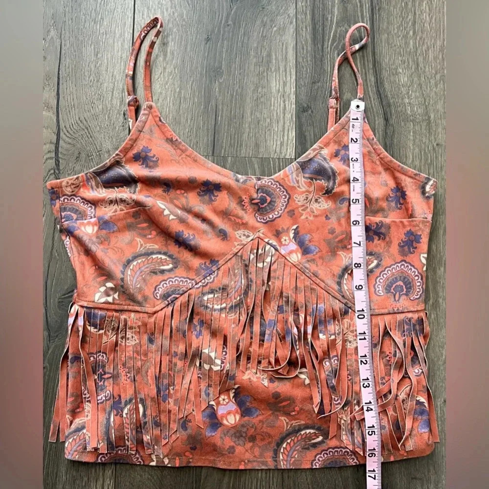 Idyllwind Miranda Lambert Women’s Golden Road Fringe Cowgirl Top Size Small - Picture 10 of 11